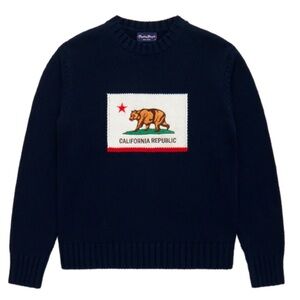 Rowing Blazers CALIFORNIA FLAG SWEATER